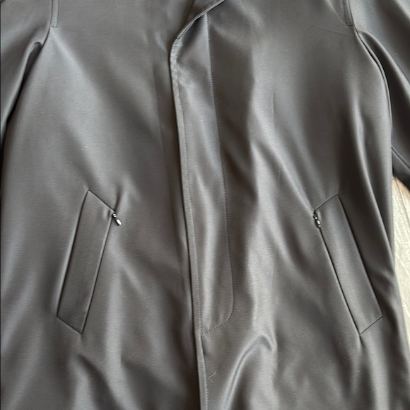 Baumbler Designer Black Lined Rain Jacket - Picture 4 of 17